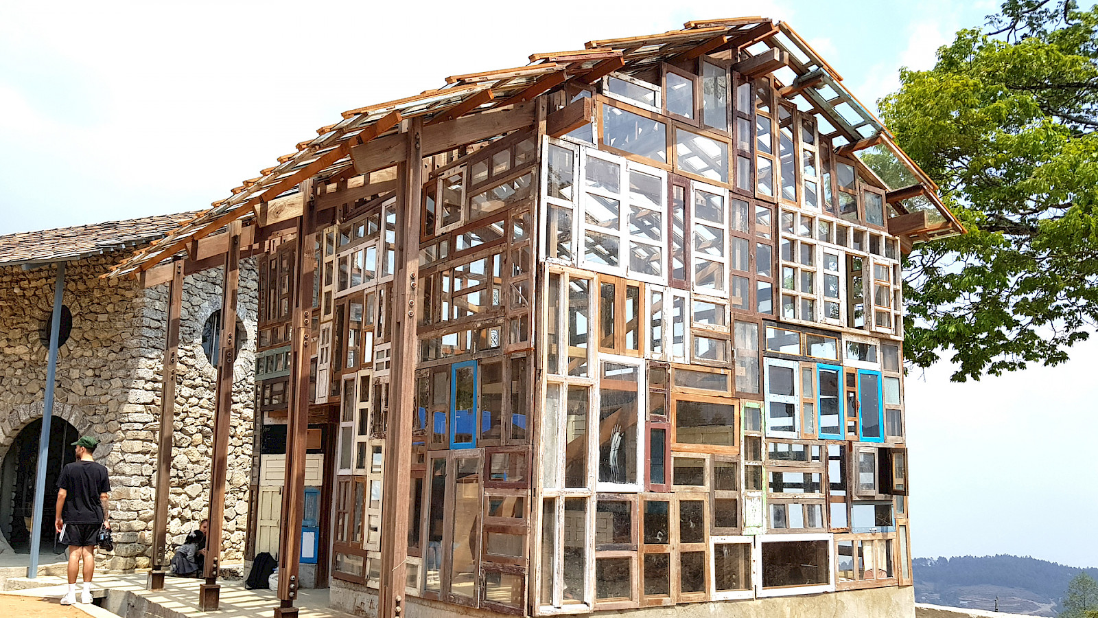 Schulerweiterung Nepal Fensterhaus © SUPERTECTURE