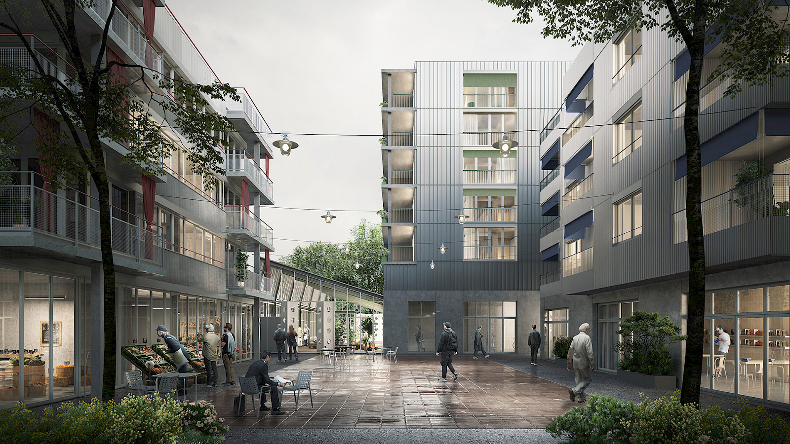 Mewa-Areal © HosoyaSchaeferArchitects