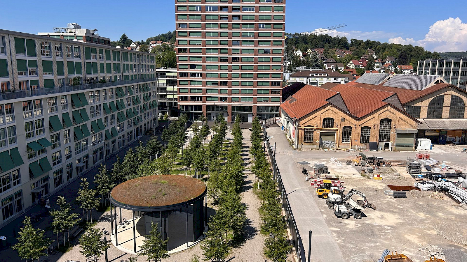 Lokstadt Dialogplatz © Nicolas Perrez